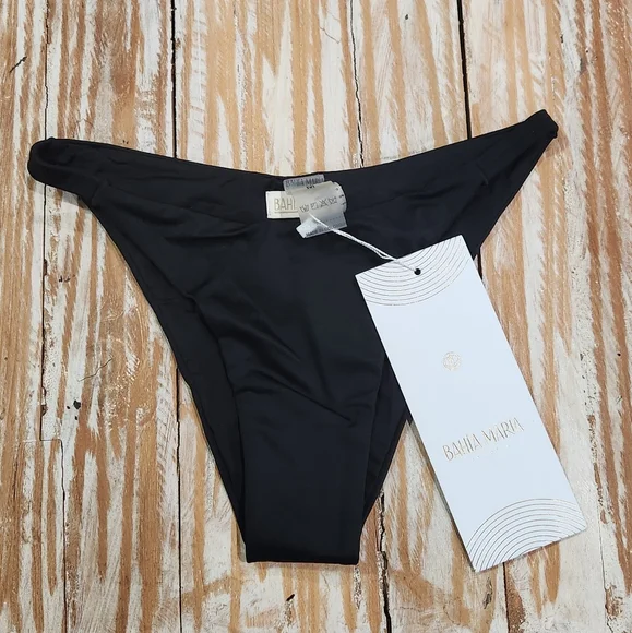 NWT Bahia Maria black Cheeky‎ Oriana Bikini Bottoms M - Picture 2 of 6